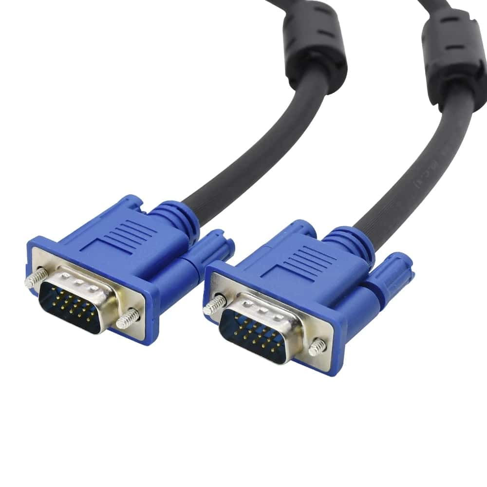 VGA Cable 1.5 Mtr for Computer and Projector