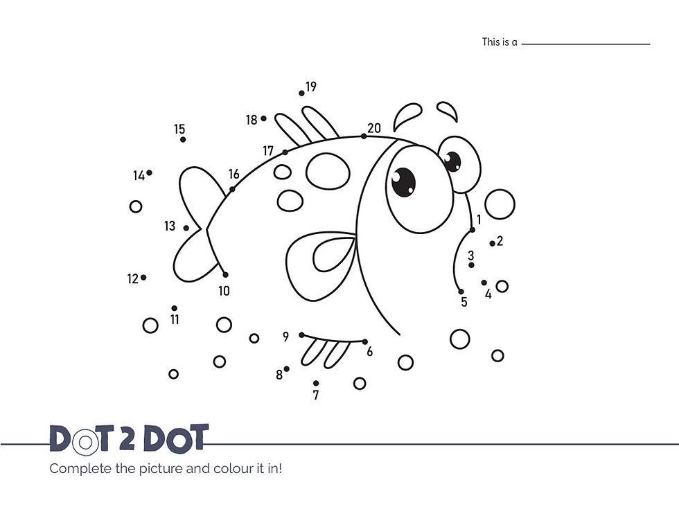 Thumbnail: Dot to dot activity sheets