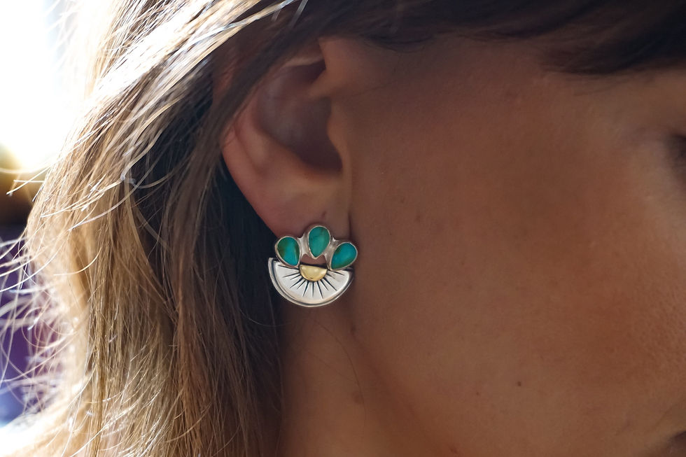 Thumbnail: Sunburst + Sky Stone Ear jackets