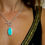 Thumbnail: Toggle Natural Kingman Turquoise