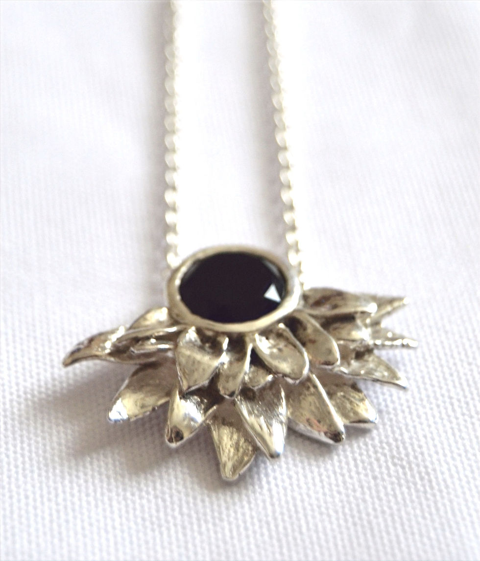 Thumbnail: Half Sunflower Pendant