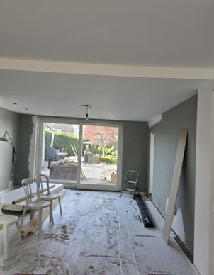 Woonruimte in verbouwing