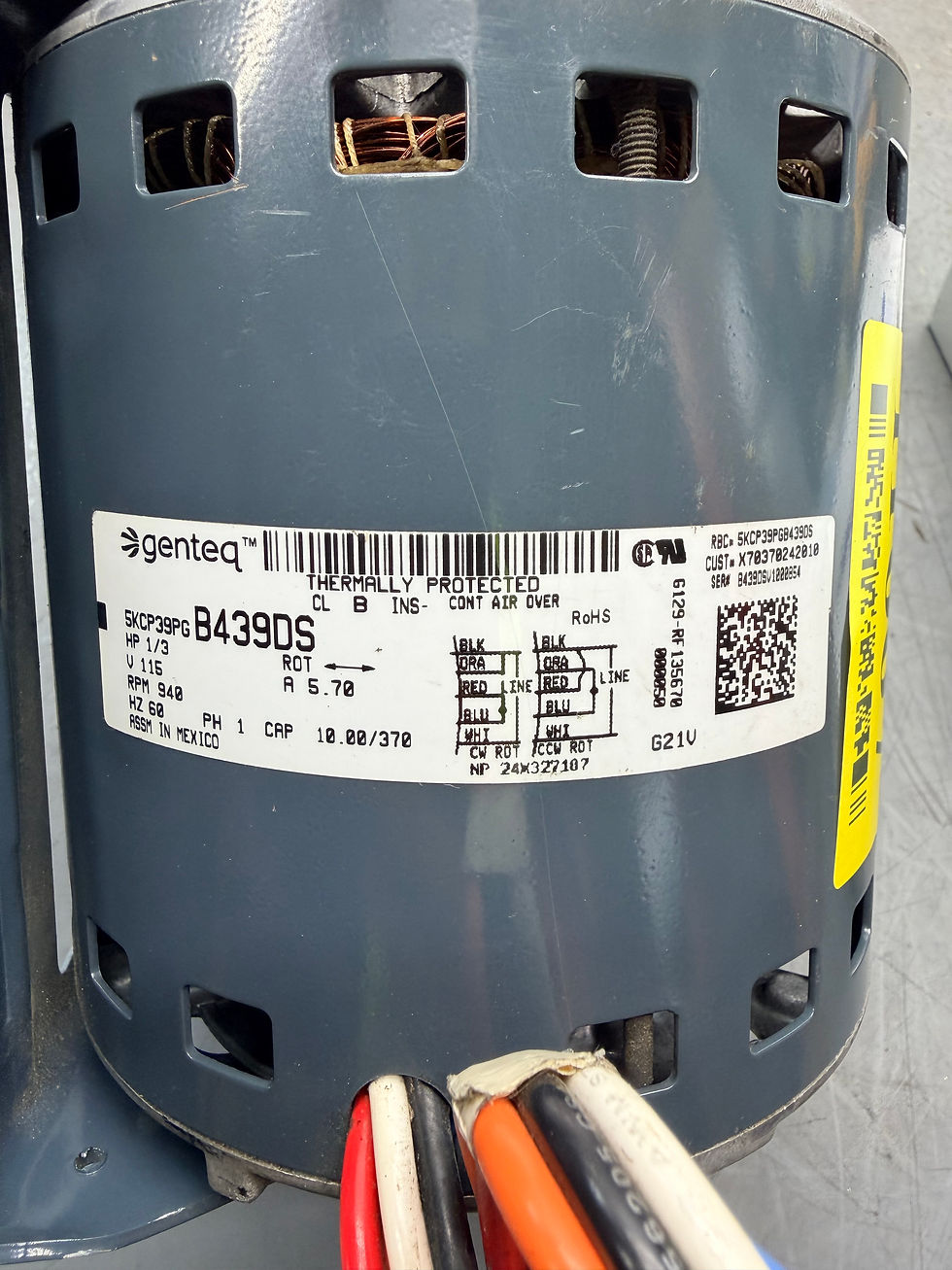 Thumbnail: Genteq / 5KCP39PGB439DS / X70370242010 / Tested