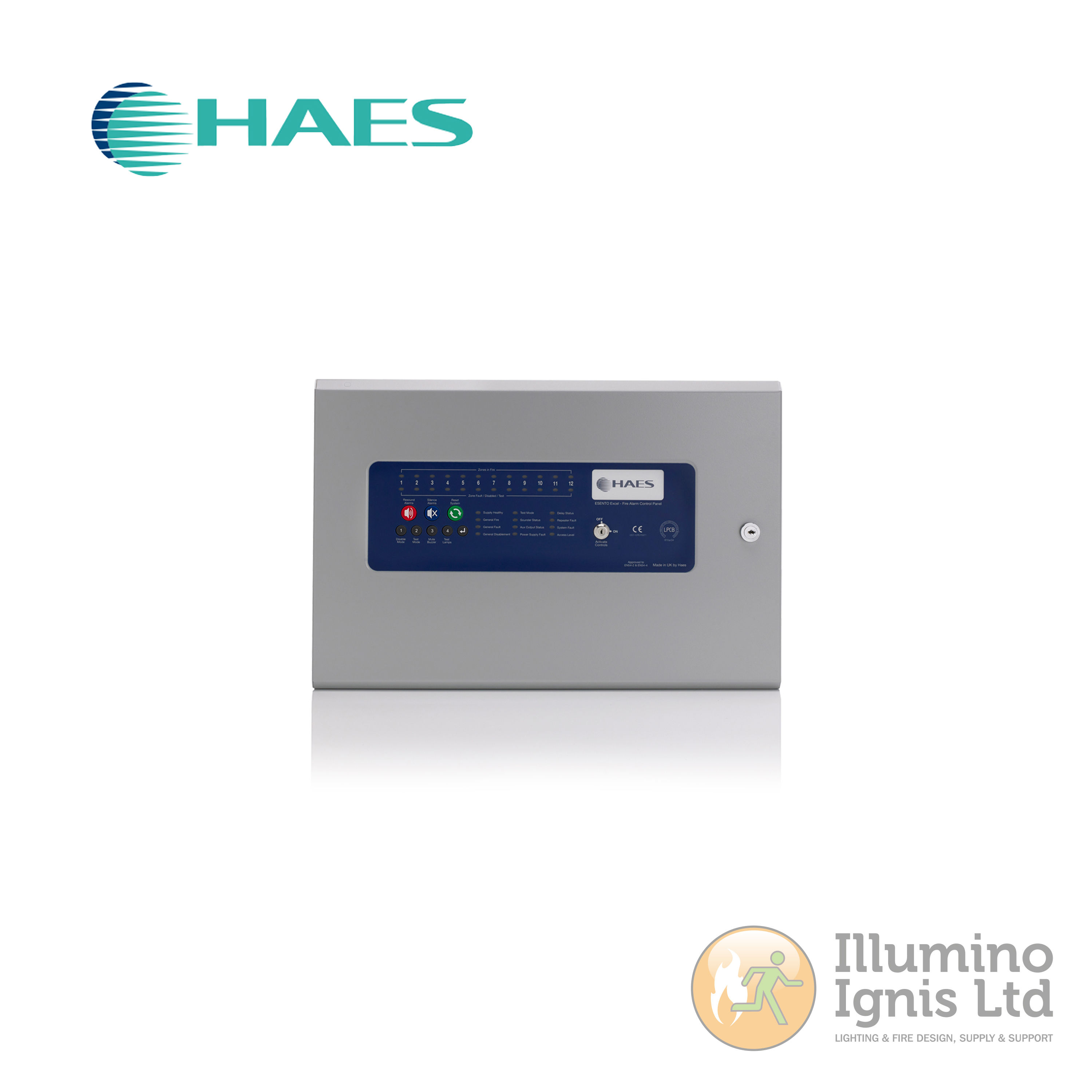 4 Zone Conventional/Twin Wire Control Panel