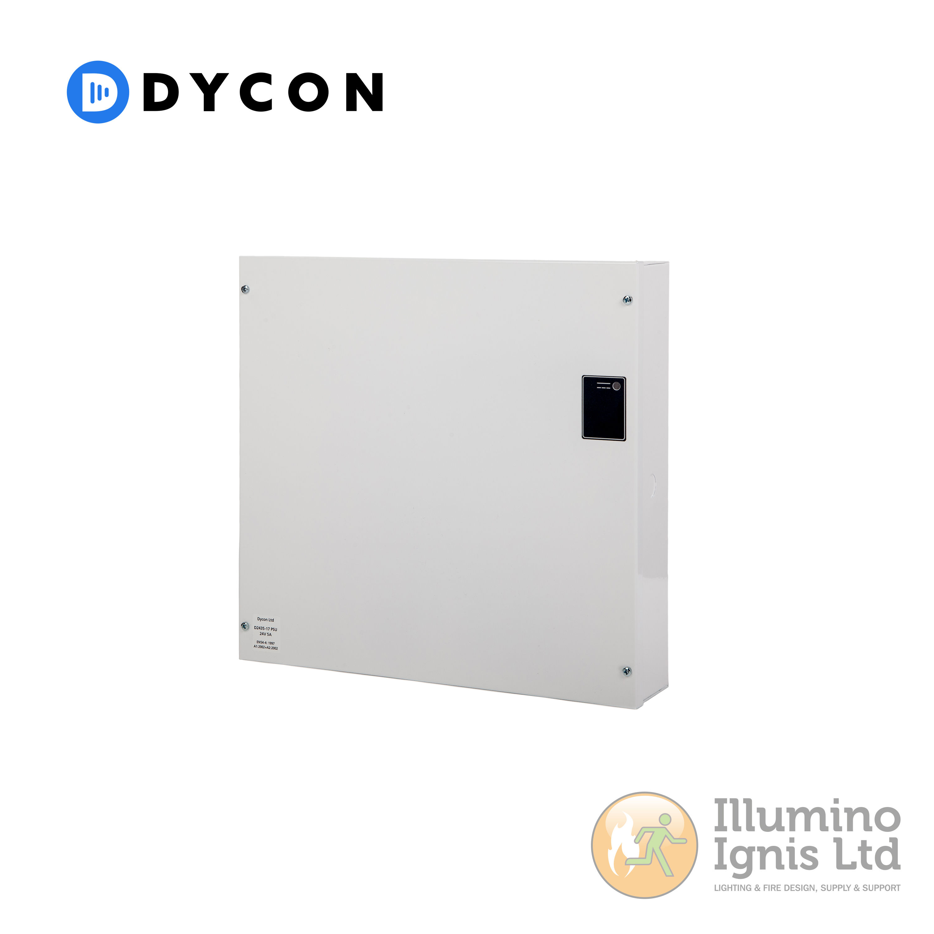 EN54 24(27.4)VDC 5.0 Amp PSU 2 x 17 Ahr batteries