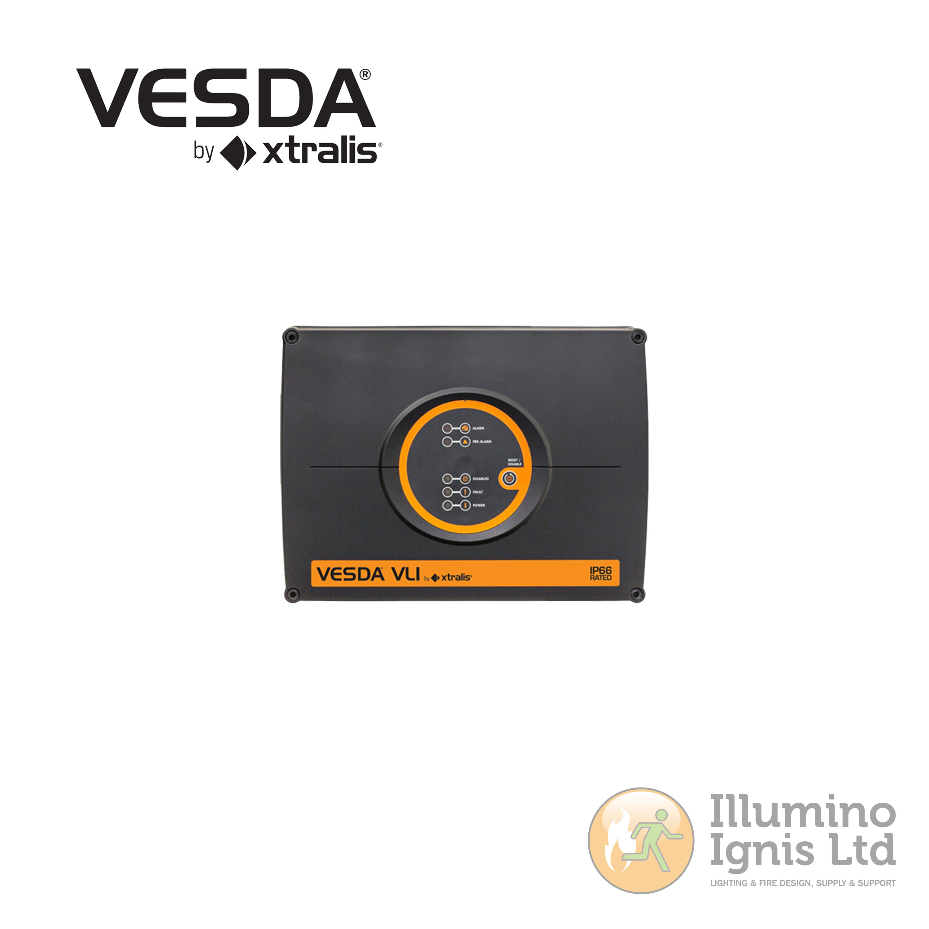 Laser Industrial Detector with Relays, Vesdanet + Ethernet