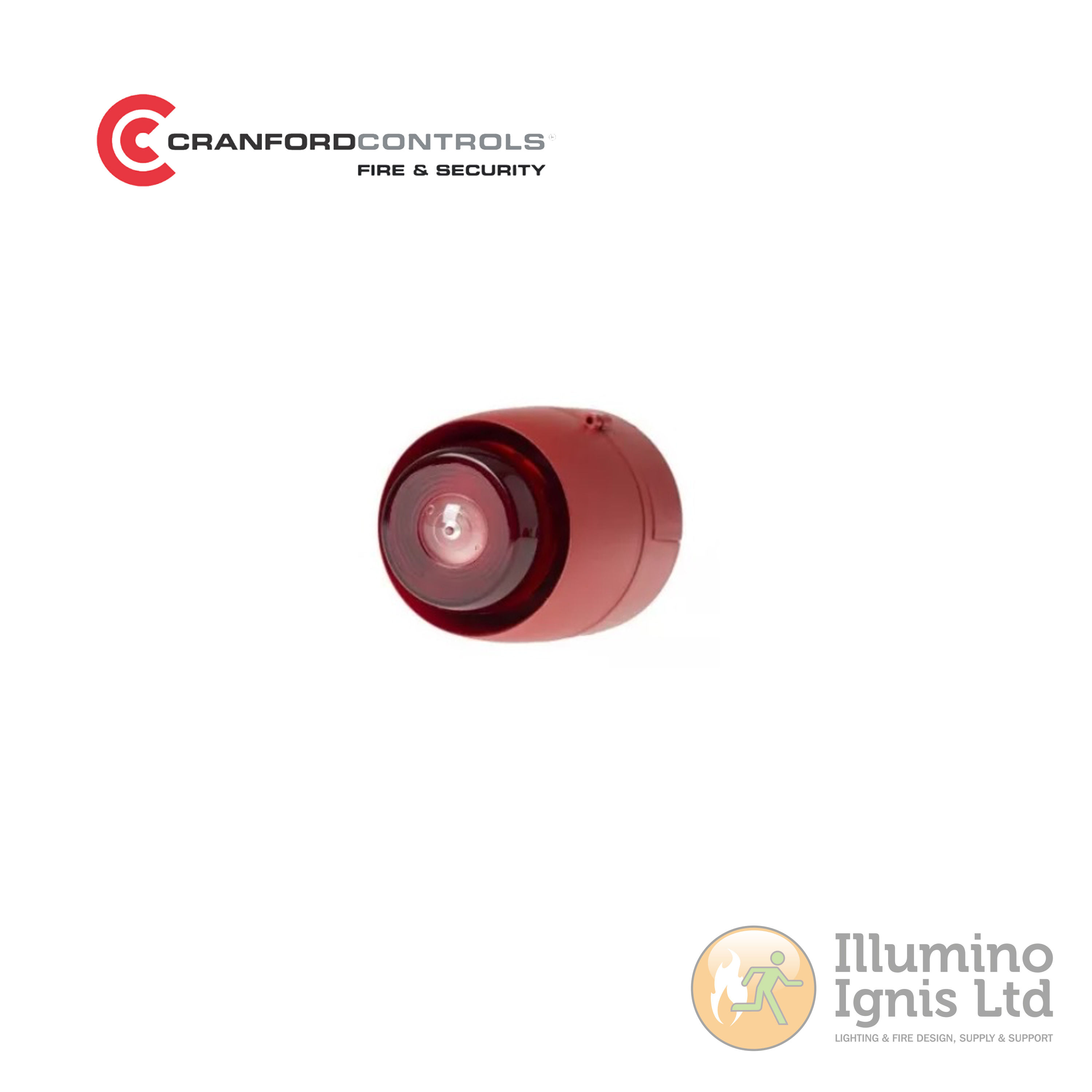 VTB-32E VAD - Red Body, 32 Tone, Deep Base, Red Flash (Ceiling)