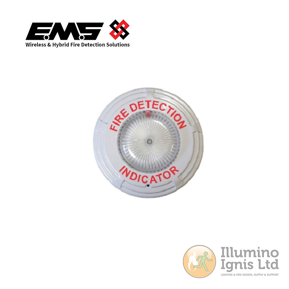 SmartCell Remote Indicator With Fire Detection Text
