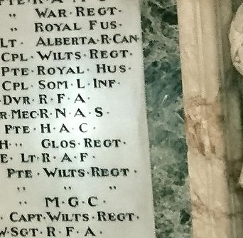 Christ Church, Swindon, War Memorial renovation after