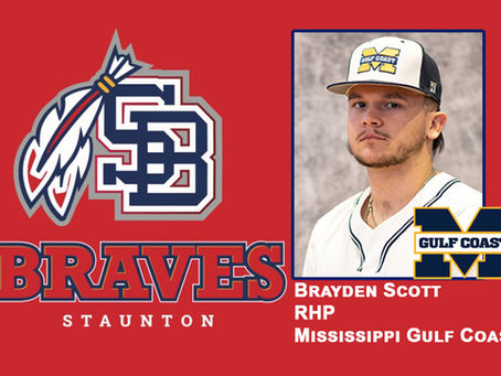 Brayden Scott, RHP, Mississippi Gulf Coast