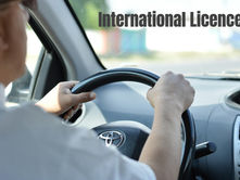 The man is driving. Car Insurance with an International Licence