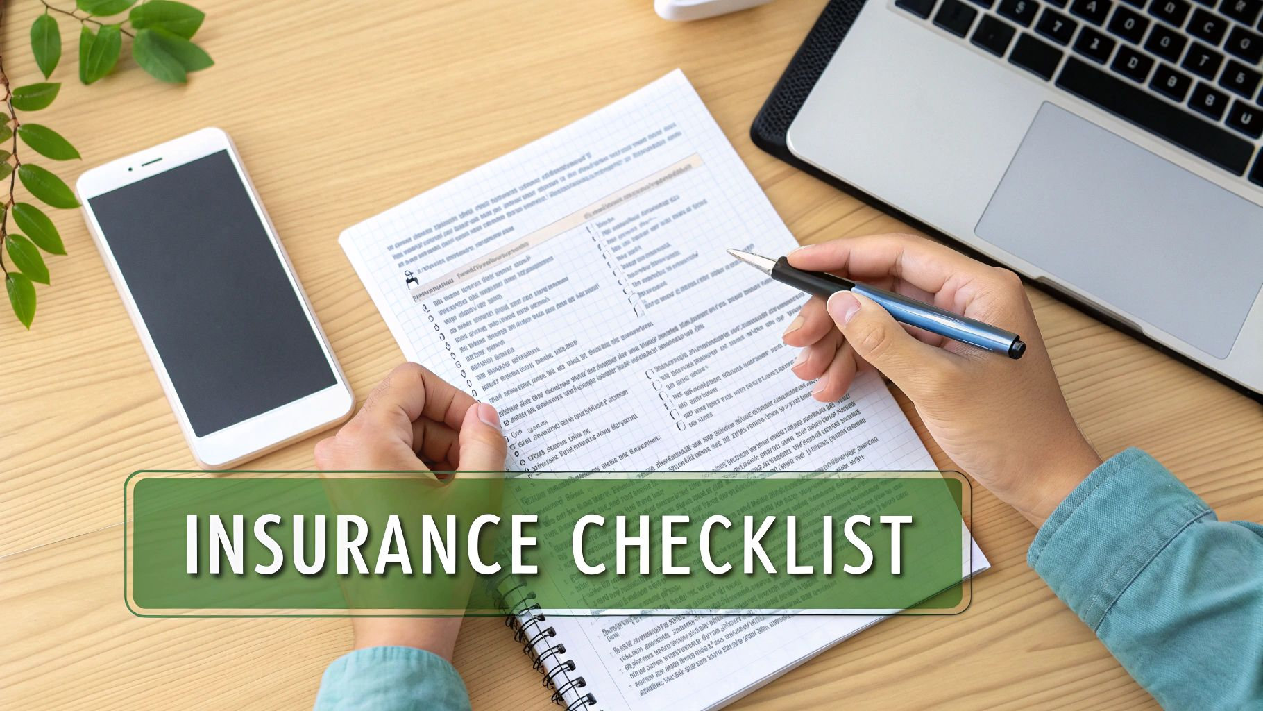 Insurance checklist