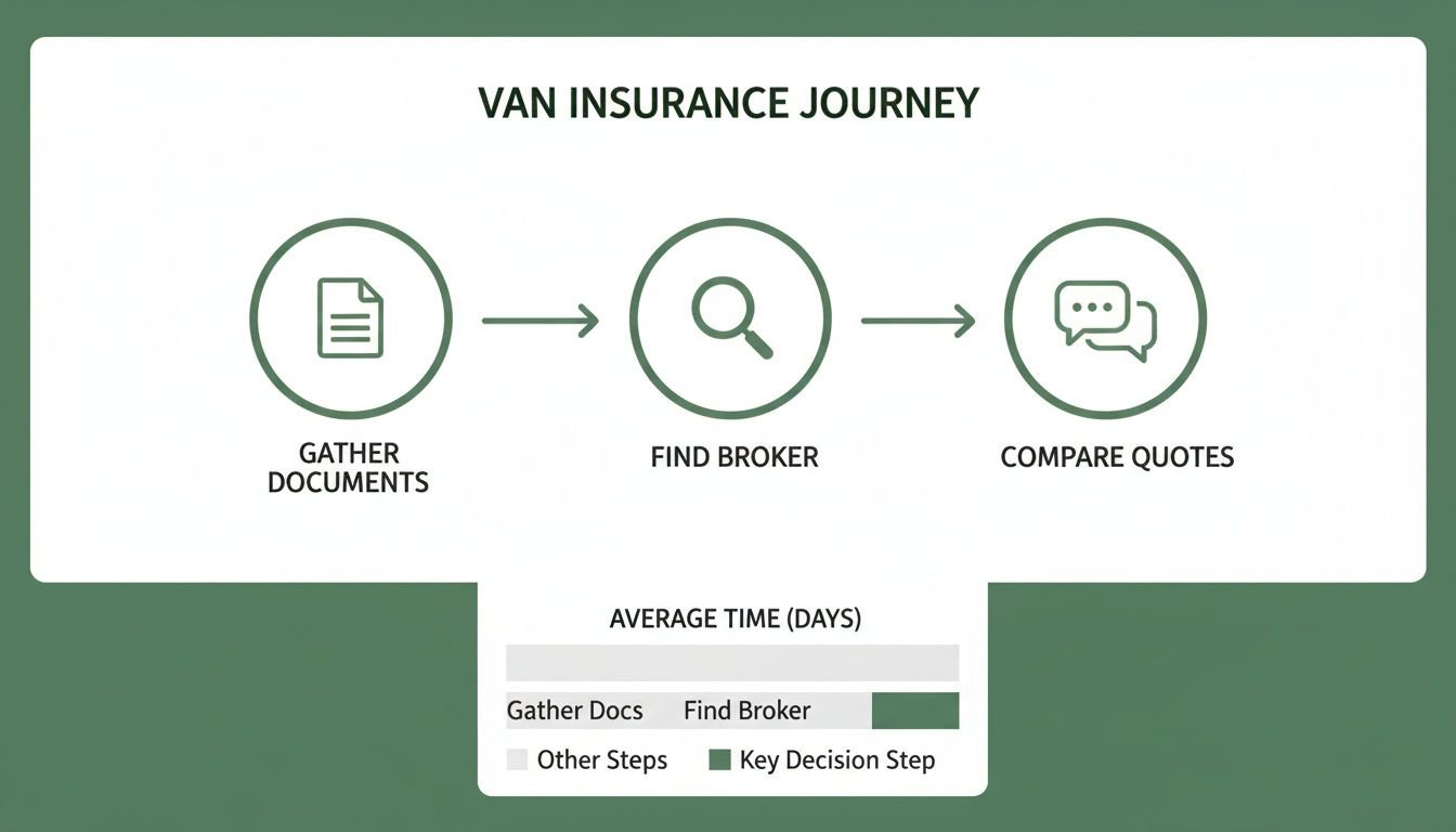 Van insurance journey. Van Insurance for a Month