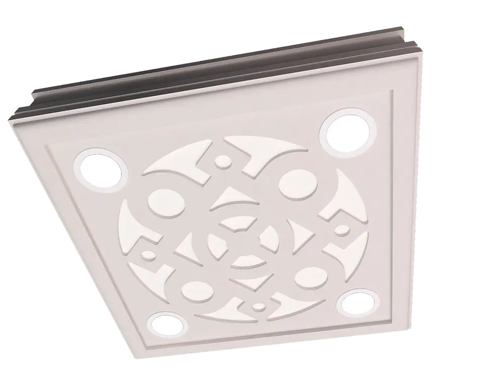 Küçük resim: Motifpiye Spot Led Uyumlu Tavan Gobek 81-60X60X13cm