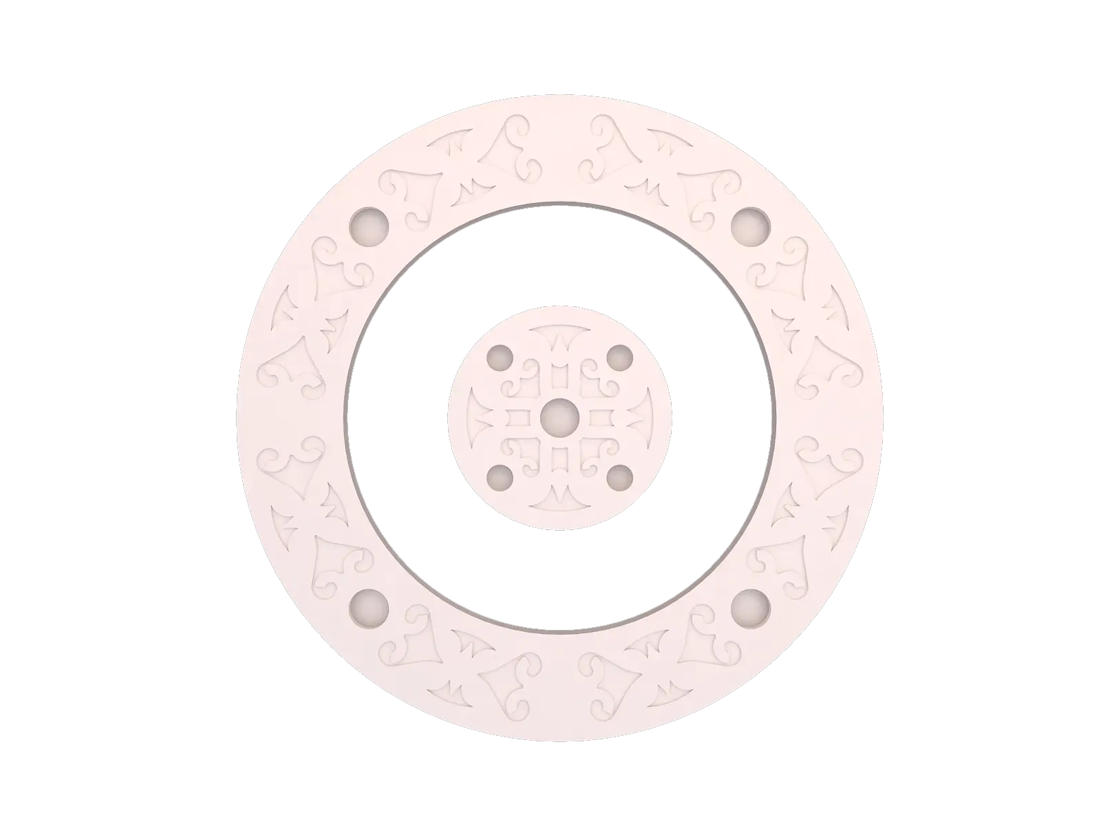 Motifpiyer Motifli Tavan Göbegi Led Spotlu Tmg -54-2 Cap 160Cm