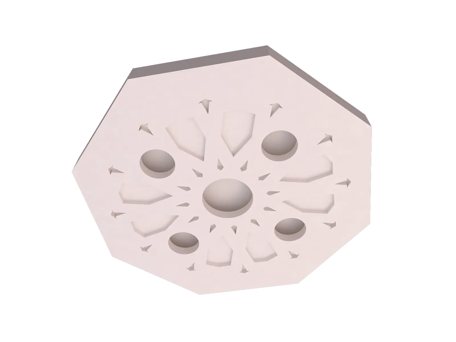 Motifpiyer Tavan Spot Göbek Tsg-74-56Cm Çap