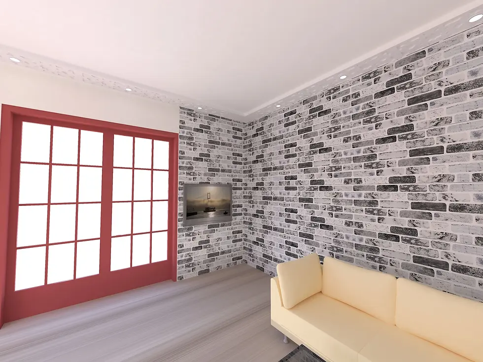 Küçük resim: Motifpiyer Tavan Bant Led Spotlu Tb 41-26Cm-96Cm