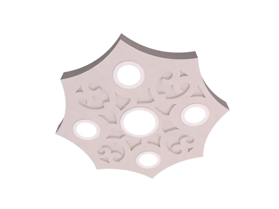 Küçük resim: Motifpiyer Tavan Spot Göbek Tsg-52-Sekingen-56Cm Çap