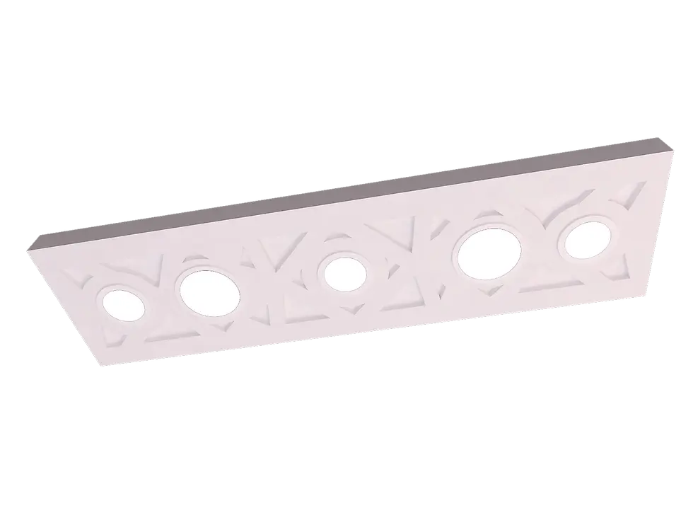 Küçük resim: Motifpiyer Tavan Spot Göbek tsg-20-5-dikdörtgen 30x90x4,5cm