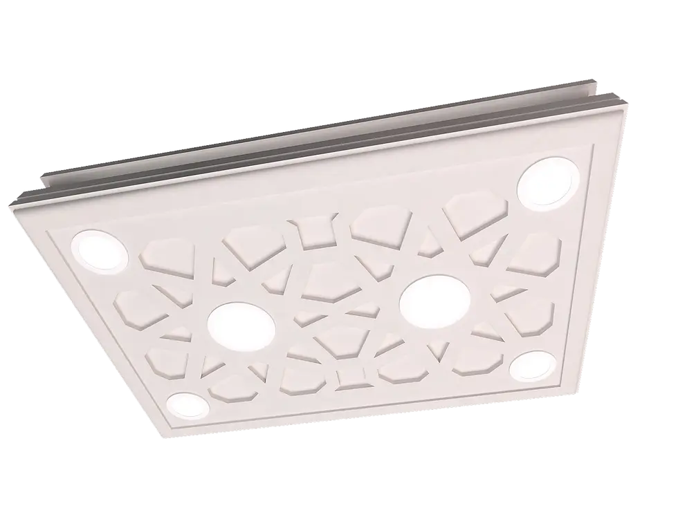 Küçük resim: Motifpiyer Spot Gizli Isık Uyumlu Tavan Göbek 02-6-90X60X13cm