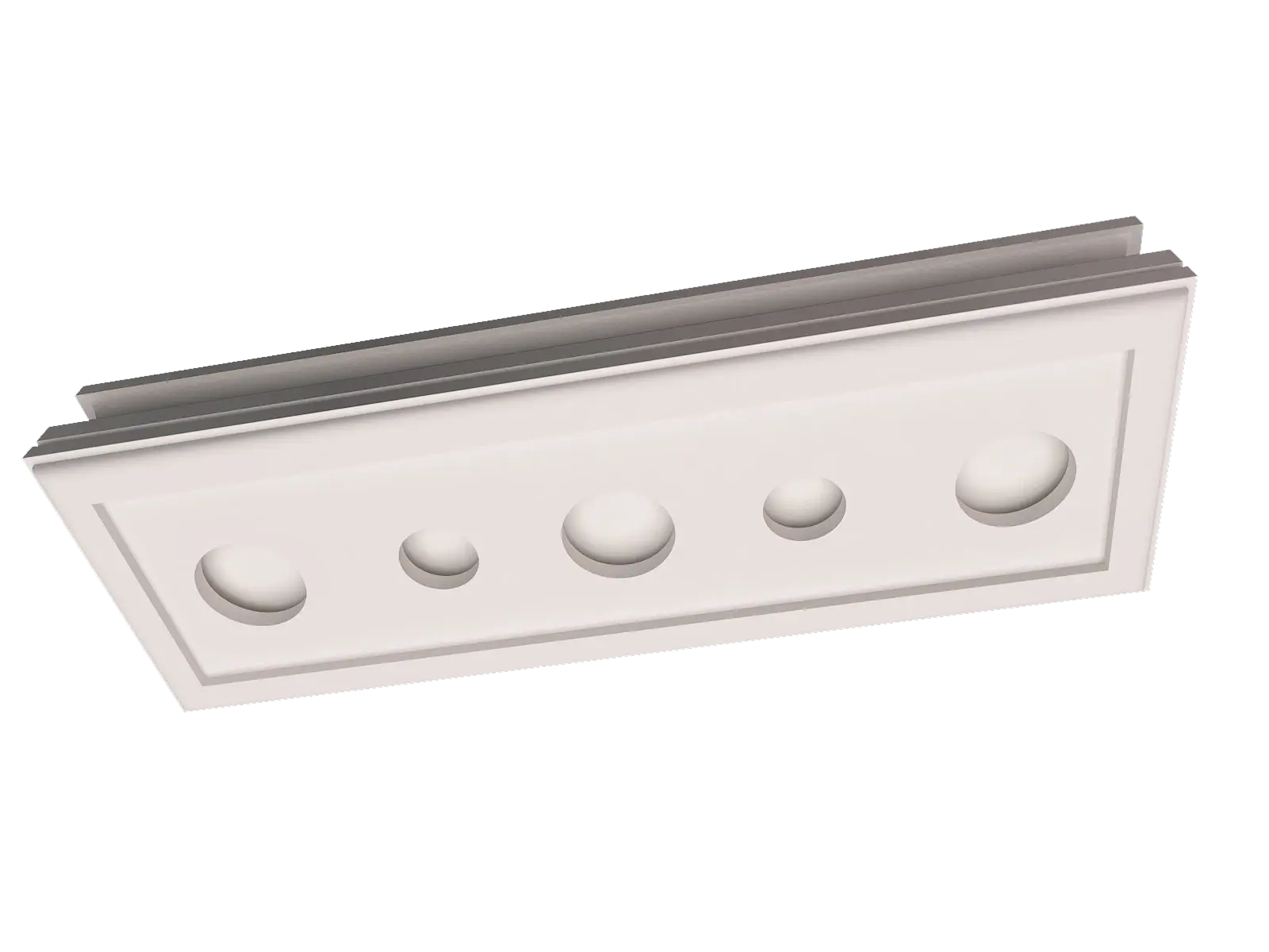 Motifpiyer Spot Gizli Isık Uyumlu Tavan Göbek düz 30X90X13Cm