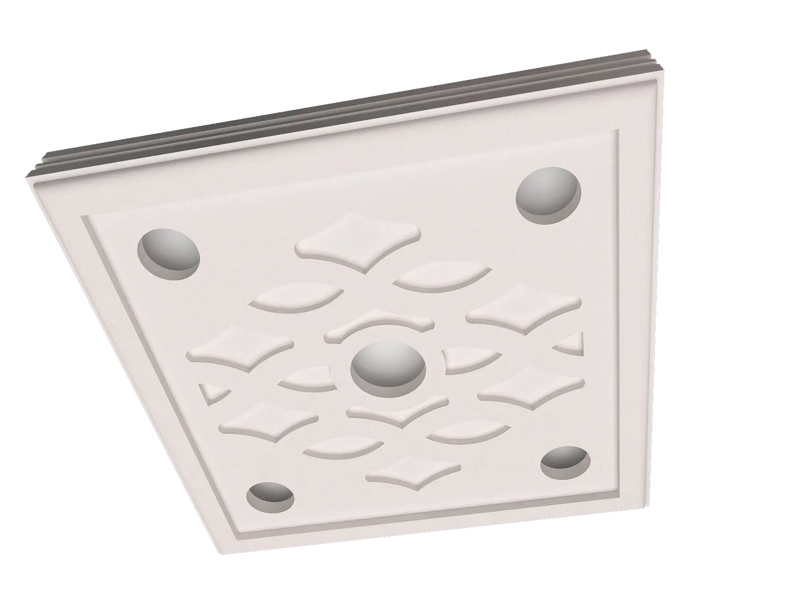 Motifpiyer Spot Uyumlu Tavan Göbek 55-5-60X60X7.5cm