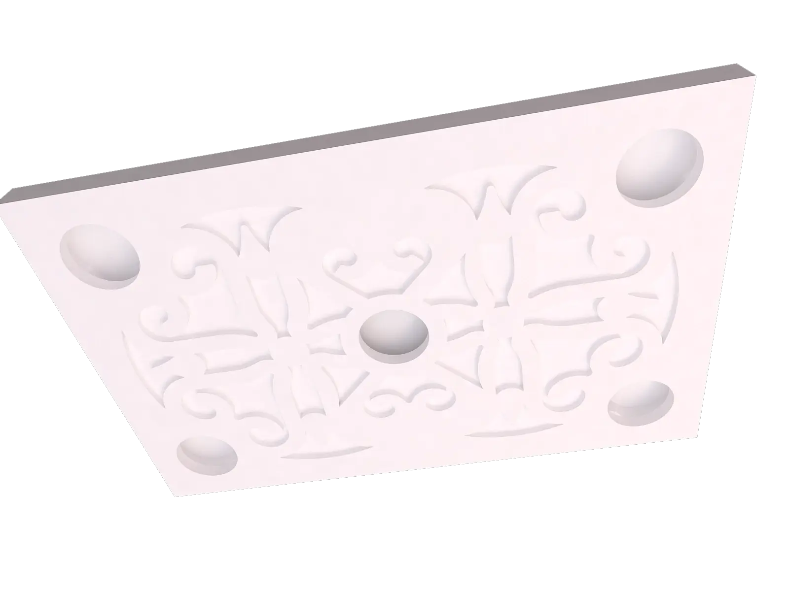 Motifpiyer Tavan Spot Göbek tsg-54-dikdörtgen