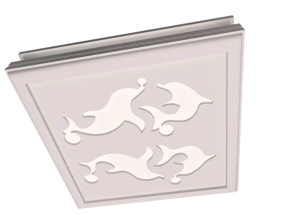 Küçük resim: Motifpiyer Led Uyumlu Tavan Göbek 71-60X60X13cm