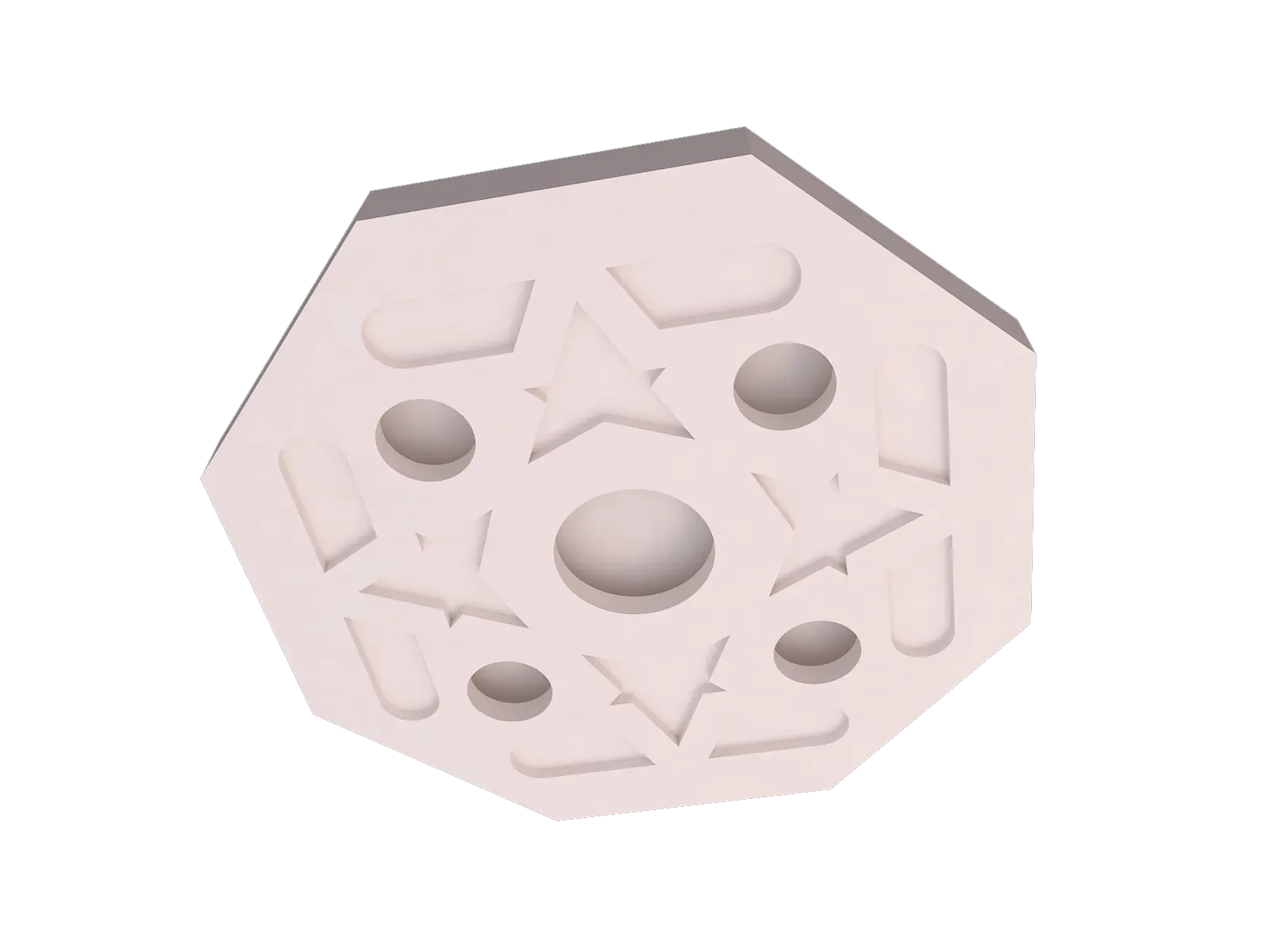 Motifpiyer Tavan Spot Göbek Tsg-44-altıgen 56cm