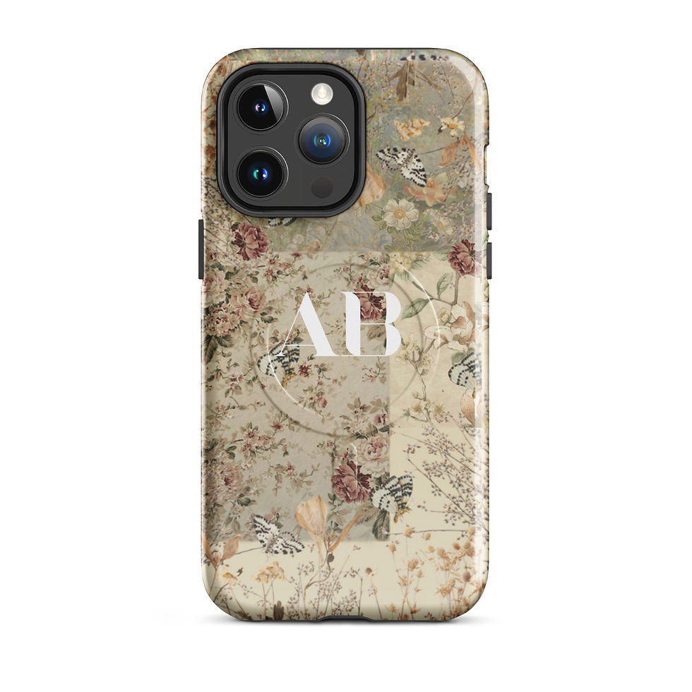 Thumbnail: Custom initials MagSafe for iPhone