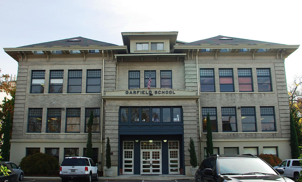 Old Garfield School in Salem, Oregon