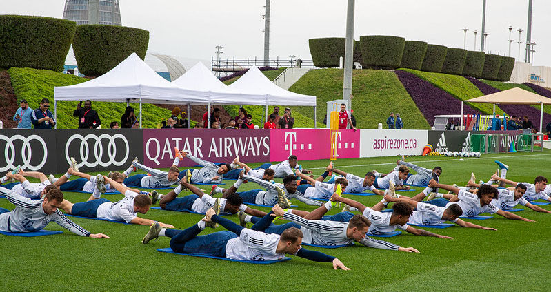 Team Services, Sponsorship, FC Bayern Munich, Football, Aspire Zone, Training