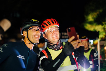 Salzgeber bei Chasing Cancellara mit Fabian Cancellara