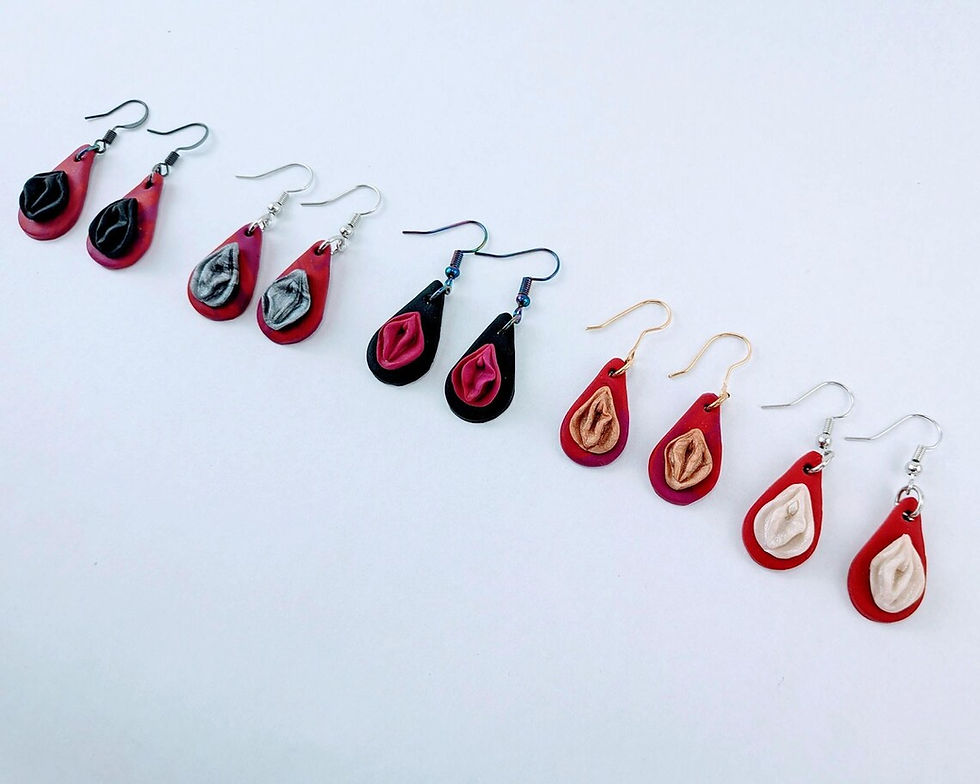 Thumbnail: Vulva Earrings