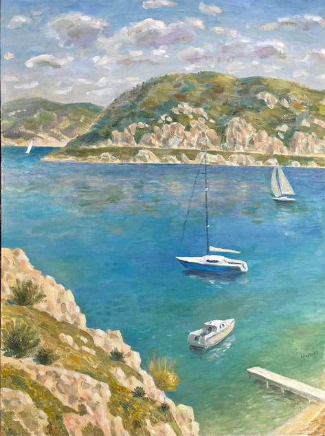 В лагуне