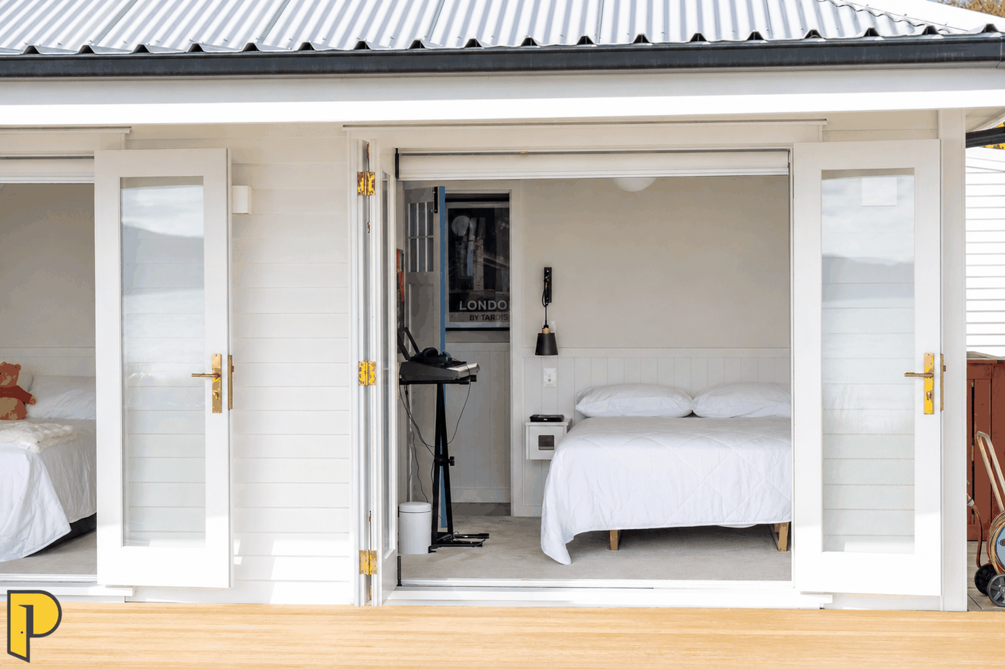 Exterior joinery 3 door bifolds 2 folding to the LH side 1 door opening RH - Paraparaumu Doors & Joinery Wellington