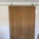 Abodo Vulcan TGV barn door, with SS track and top mount wheels - Paraparaumu Doors & Joine