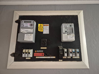 Old switchboard - Wellington Electrician - Barrow Electrical
