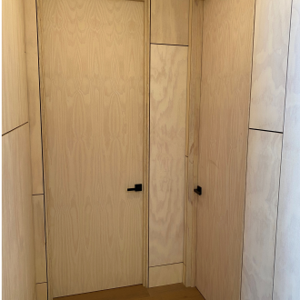 Paraparaumu Doors + Joinery offers veneer doors in a range of timber looks, which are inte