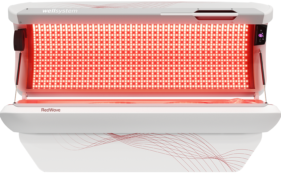 RedWave Plus lie-down bed - red light therapy pod - Beta Life International, New Zealand