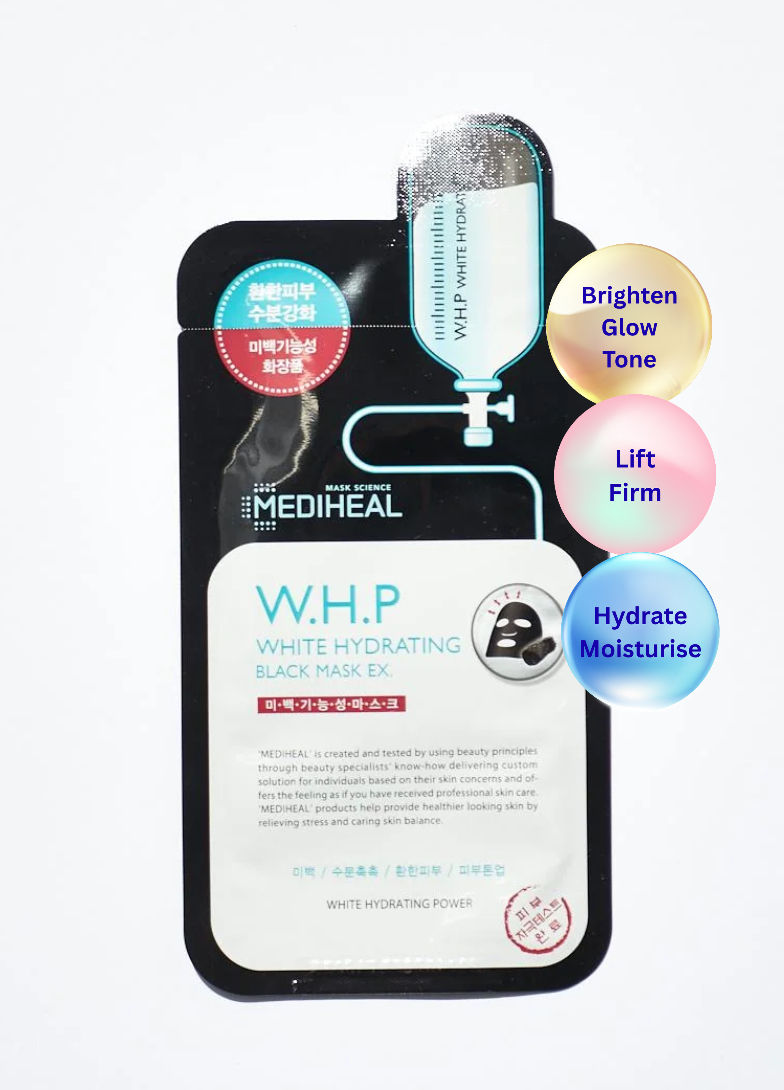 Mediheal W.H.P Charcoal Mineral Mask (White Hydrating Black Mask EX)