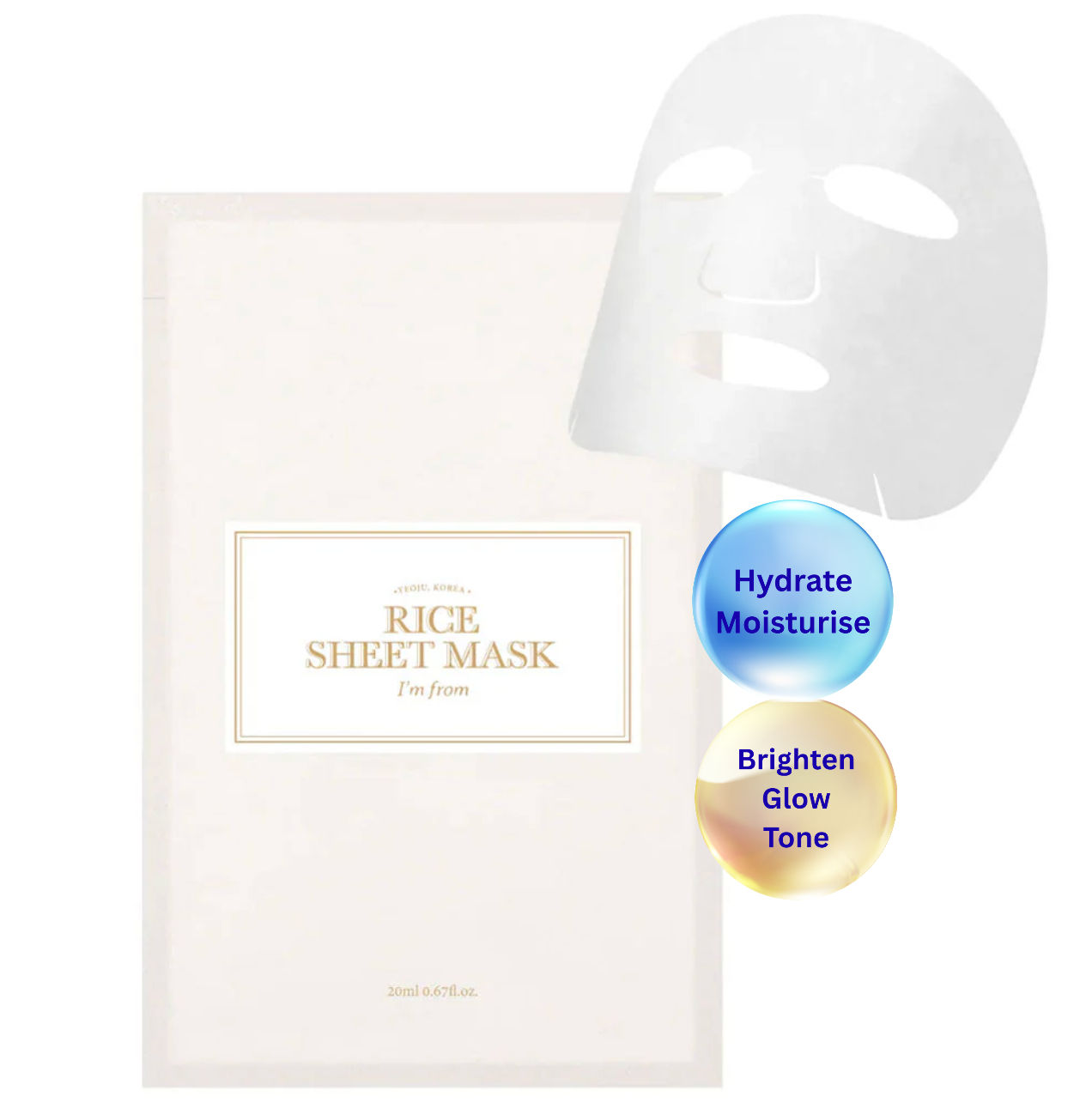 I'm From Rice Sheet Mask 20ml