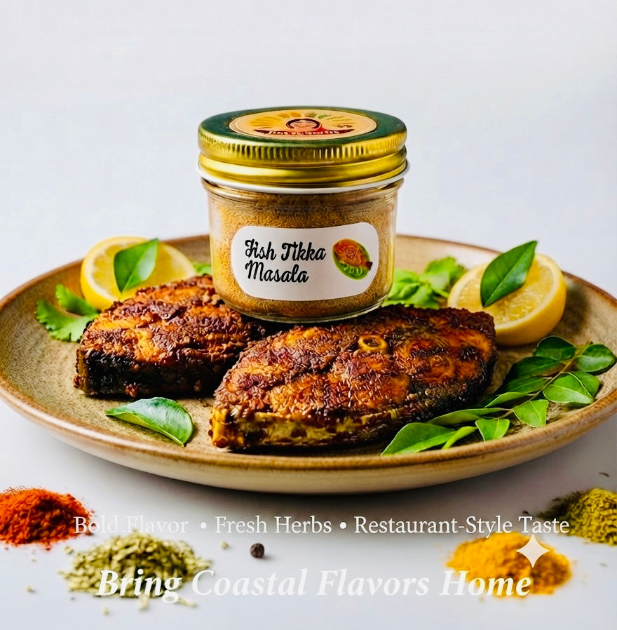 Fish Tikka Masala (Fish Rub)