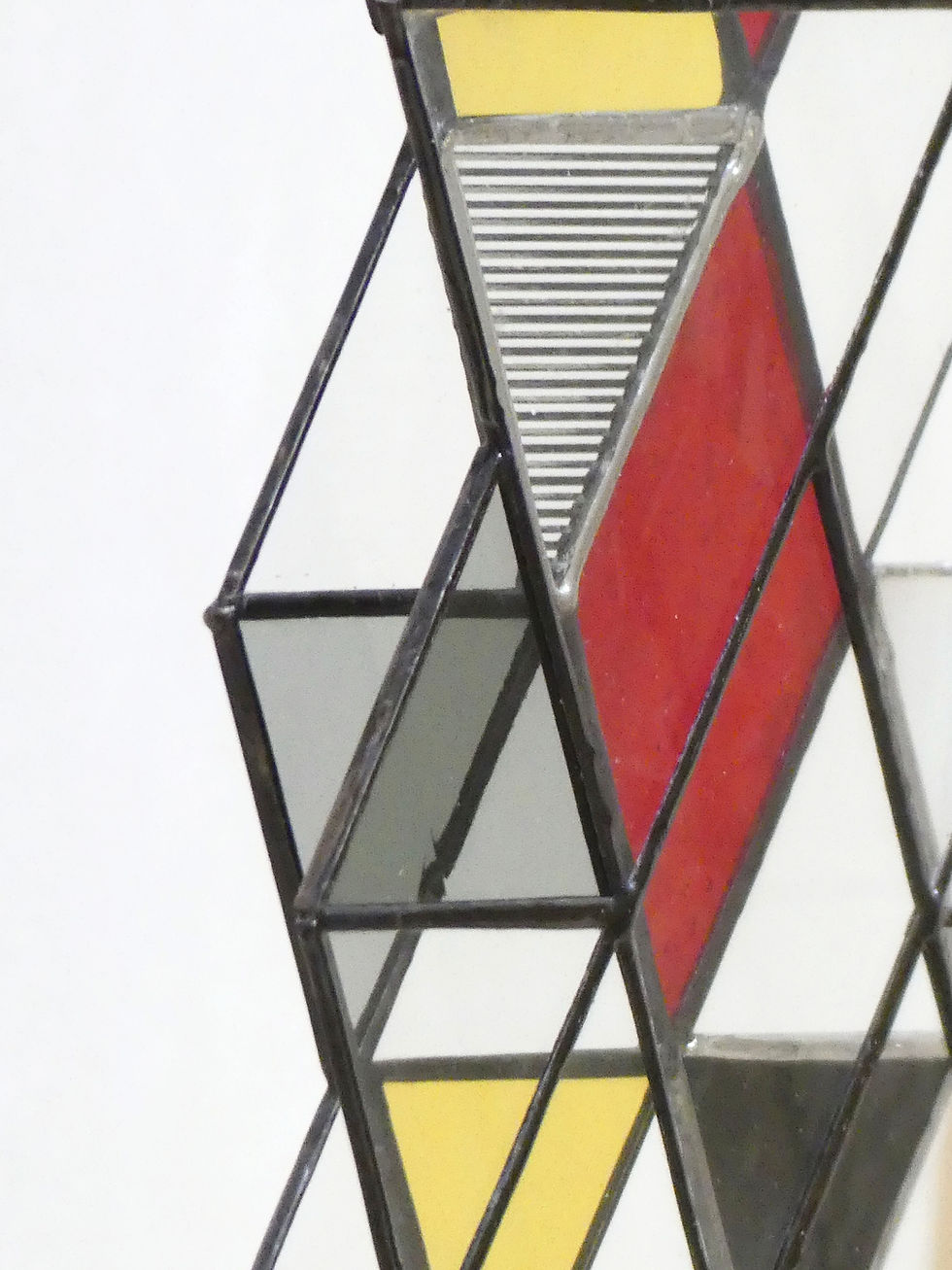 Miniature : Tableau 3D Noir-Jaune-Rouge