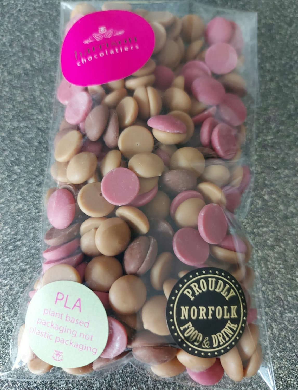 Mixed Calbeaut Chocolate Callets 125g bag