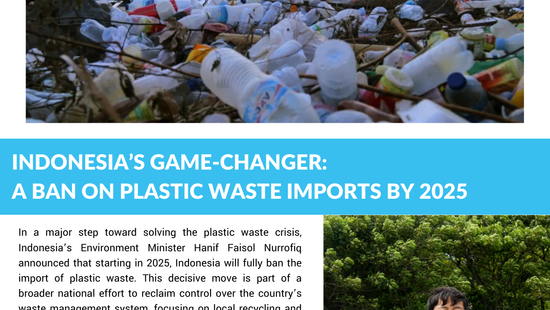 Towards a Cleaner Indonesia: The 2025 Ban on Plastic Waste Imports and Local Efforts to Reduce Plastic Pollution