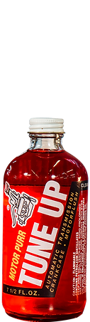 A bottle of Motor Purr Tune Up