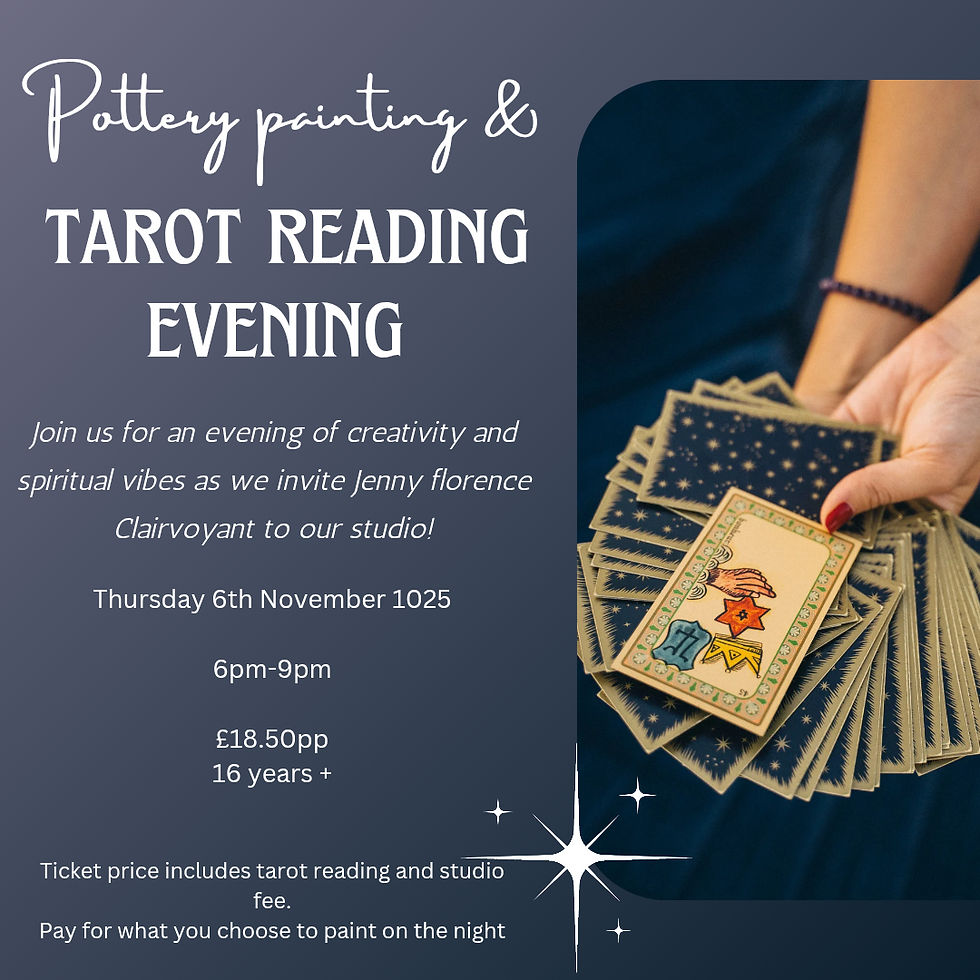 Pottery and Tarot evening