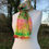 Thumbnail: Tulip Fields Hand Painted Pure Silk Scarf ~ One Of A Kind