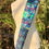 Thumbnail: Delightful Muscari Hand Painted Greens Pure Silk Scarf ~ One Of A Kind